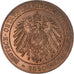 German East Africa, Wihelm II, Pysa, 1890, Berlin, Copper, MS(60-62)