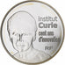 France, 10 Euro, Institut Curie, Proof, 2009, Pessac, Silver, MS(65-70)