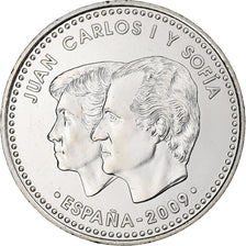 Spanien, 12 Euro, Union économique et monétaire, 2009, Madrid, Silber, UNZ+