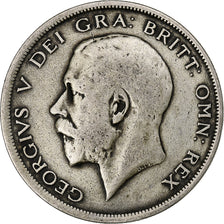 Groot Bretagne, Half crown, 1920, British Royal Mint, Zilver, FR