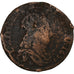 France, Louis XIV, Liard de France, 1655, Copper, F(12-15)