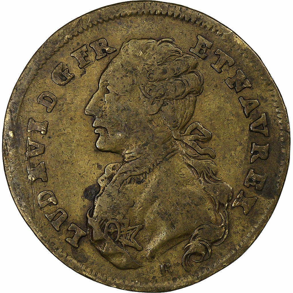 Free imperial city of Nuremberg, Nuremberg token, Ludwik XVI, 1788, Nuremberg