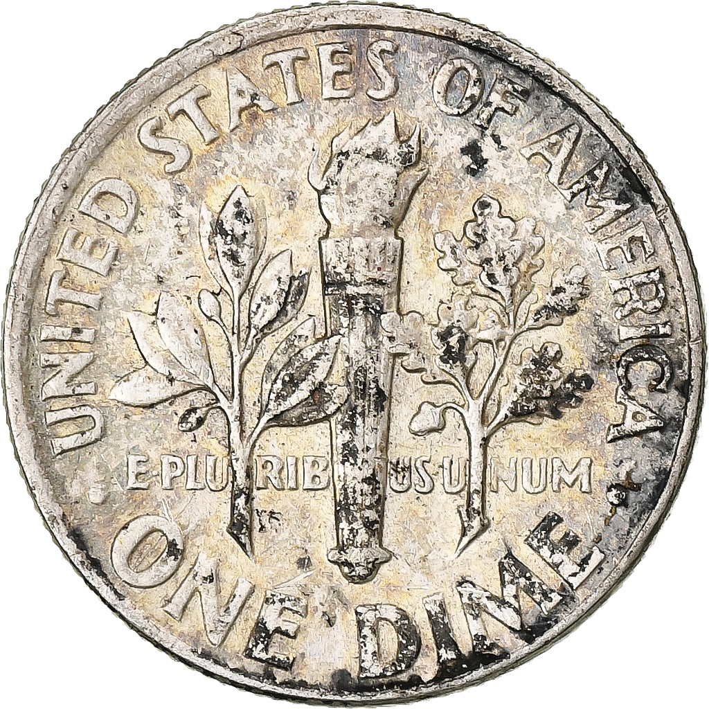 Vereinigte Staaten, Dime, Roosevelt, 1964, Philadelphia, Silber, SS