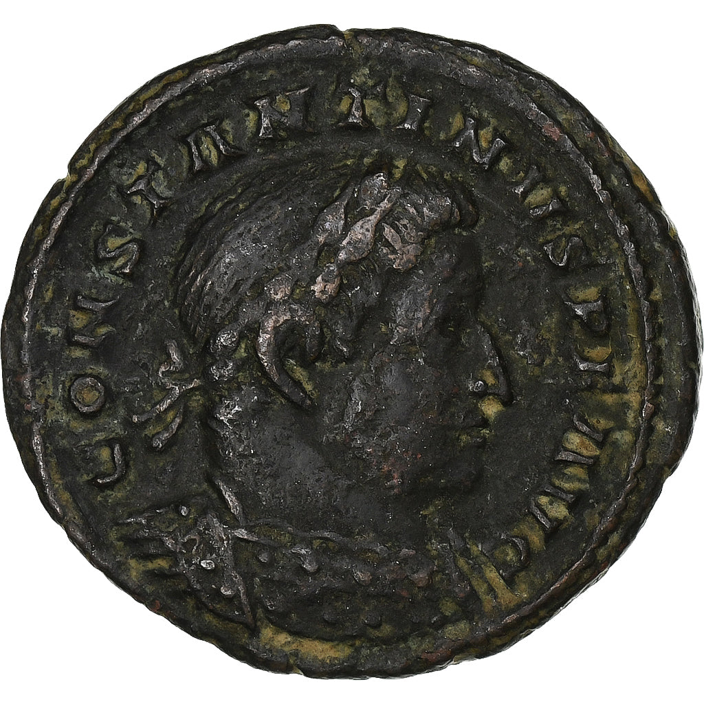 Constantine I, Follis, 310-312, London, Bronce, MBC, RIC:222