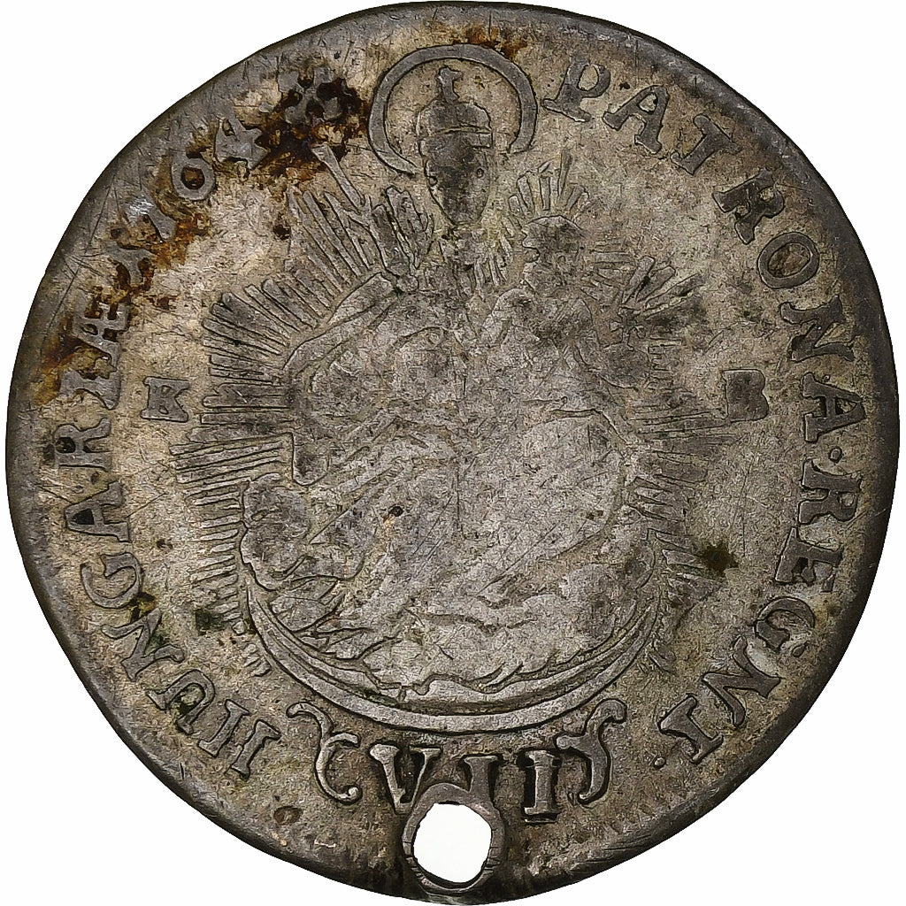 Hongrie, Maria Theresia, 7 Kreuzer, 1764, Kremnica, Argent, TB