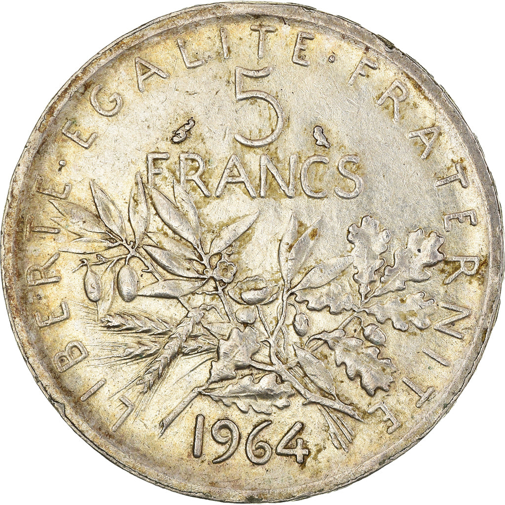 Monnaie, France, Semeuse, 5 Francs, 1964, Paris, SUP, Argent, Gadoury:770
