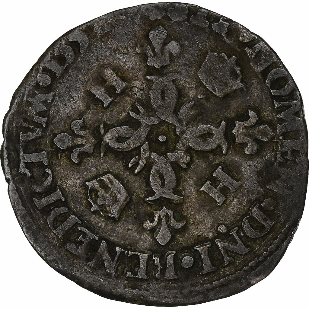 Frankrijk, Henri II, Douzain aux croissants, 1550-1559, Billon, FR