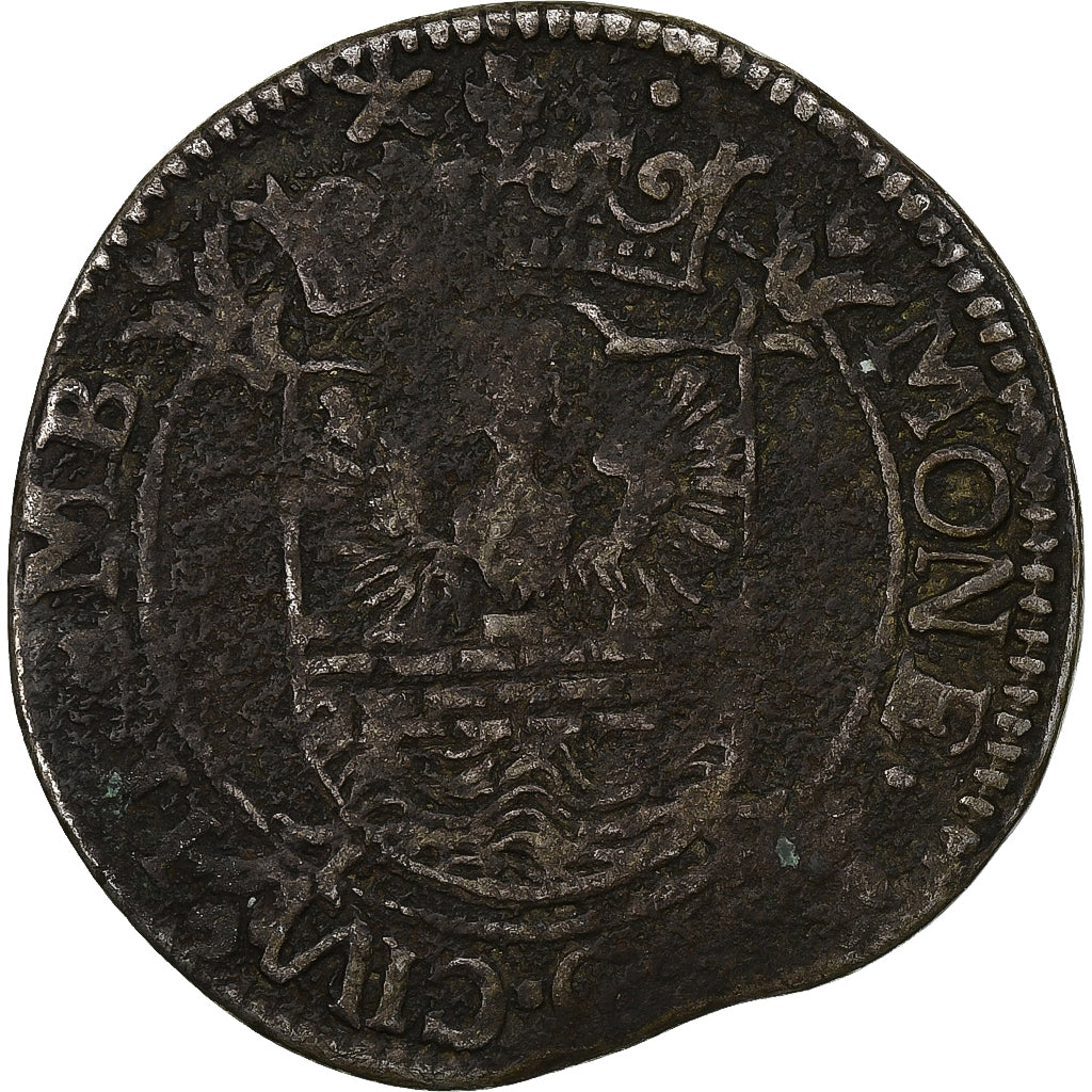 Stati tedeschi, Ferdinand II, 6 Stuber, 1619-1637, Emden, Argento, MB