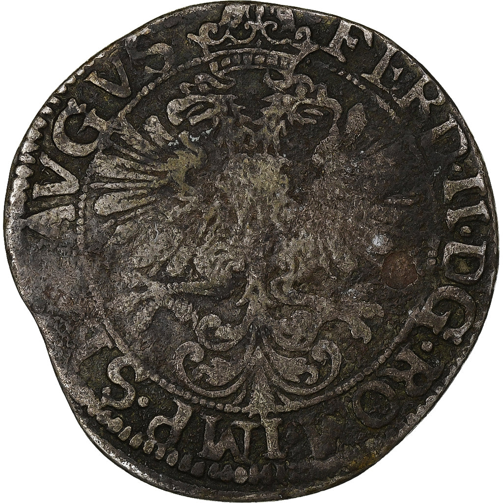 Stati tedeschi, Ferdinand II, 6 Stuber, 1619-1637, Emden, Argento, MB