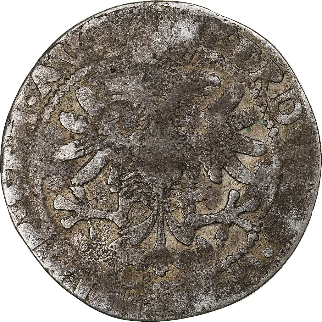 Deutsch Staaten, Ferdinand II, 6 Stuber, 1619-1637, Emden, Silber, S