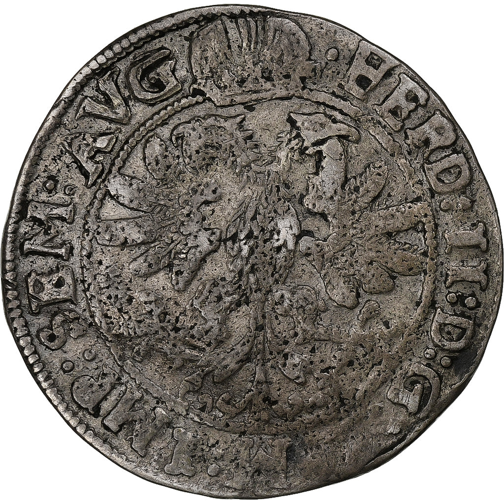 Deutsch Staaten, Ferdinand II, 6 Stuber, 1619-1637, Emden, Silber, S