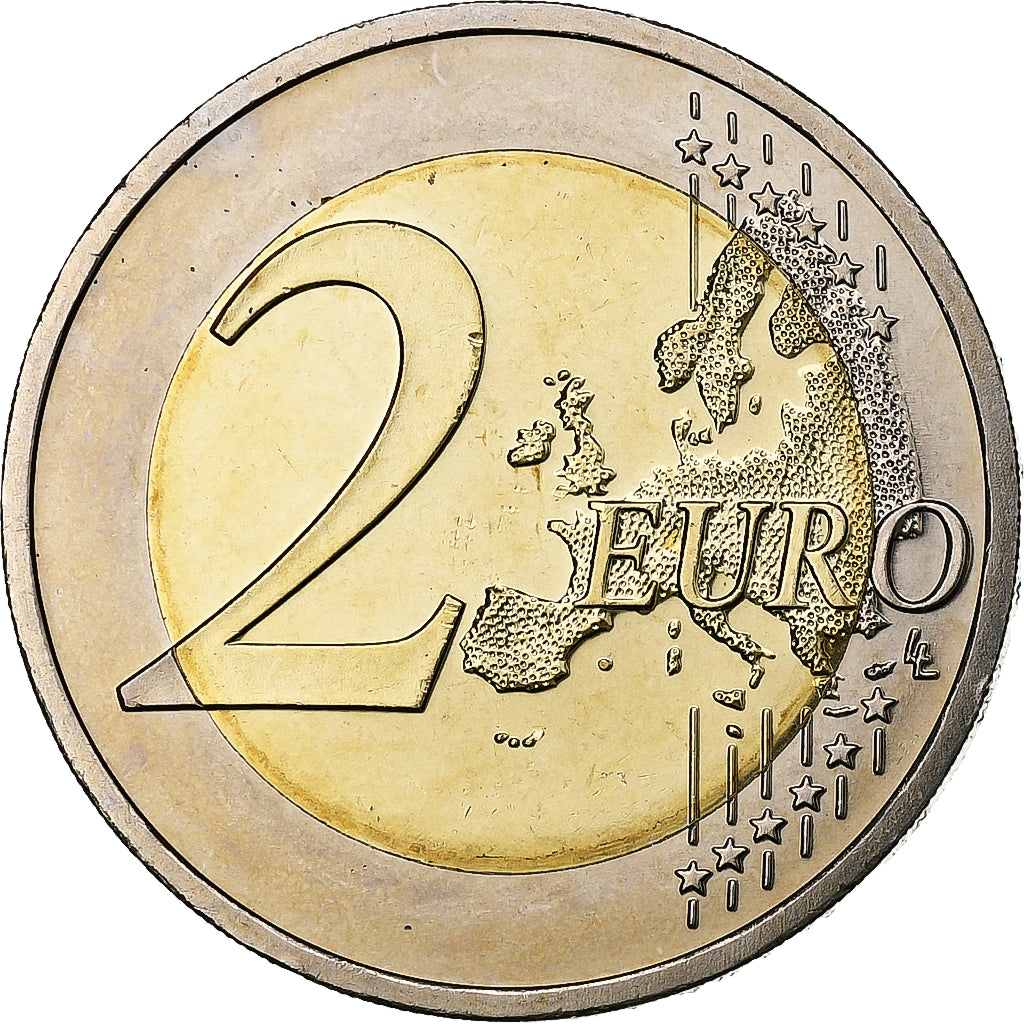 Letland, 2 Euros, 2014, Bi-Metallic, UNC-