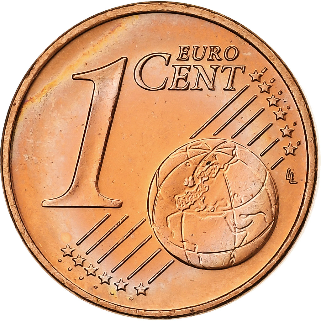 Latvia, 1 Centime, 2014, Copper Plated Steel, MS(63)