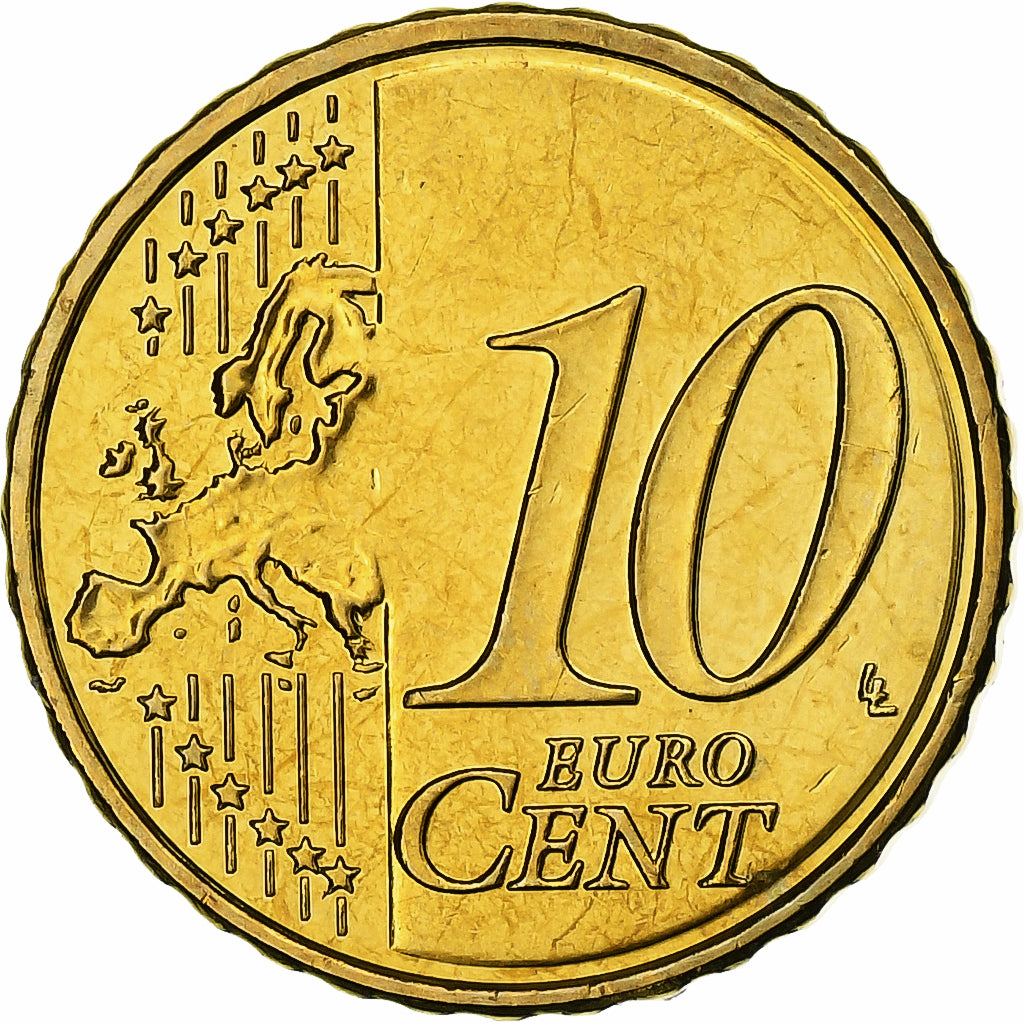 Estonia, 10 Centimes, 2011, Vantaa, Nordic gold, SPL