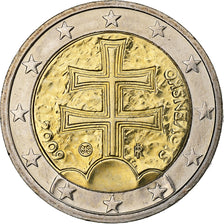 Slovakia, 2 Euros, 2009, Kremnica, Bi-Metallic, MS(63)