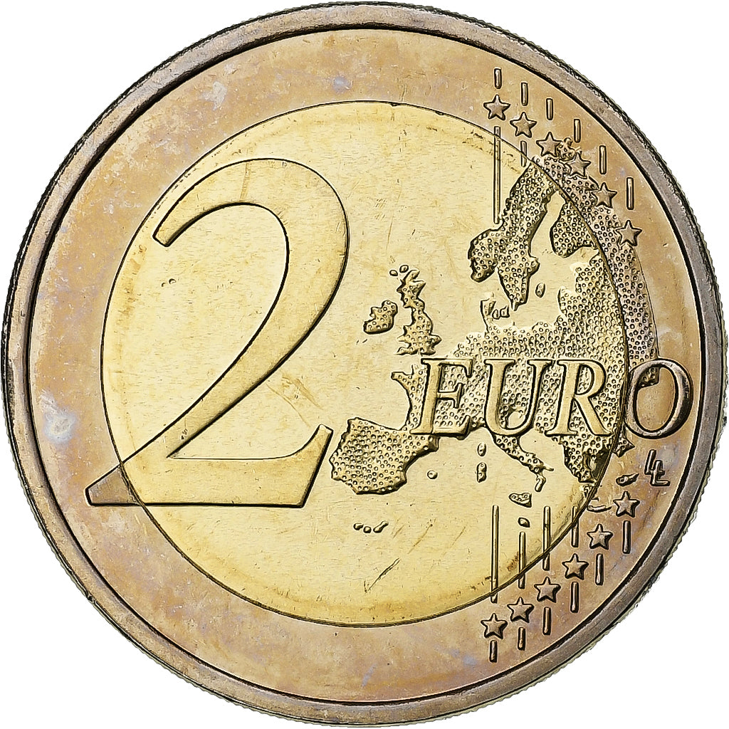 Cipro, 2 Euro, 2008, Bi-metallico, SPL