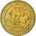 Lituanie, 50 Centimes, 2015, Vilnius, Or nordique, SPL