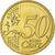 Lituanie, 50 Centimes, 2015, Vilnius, Or nordique, SPL