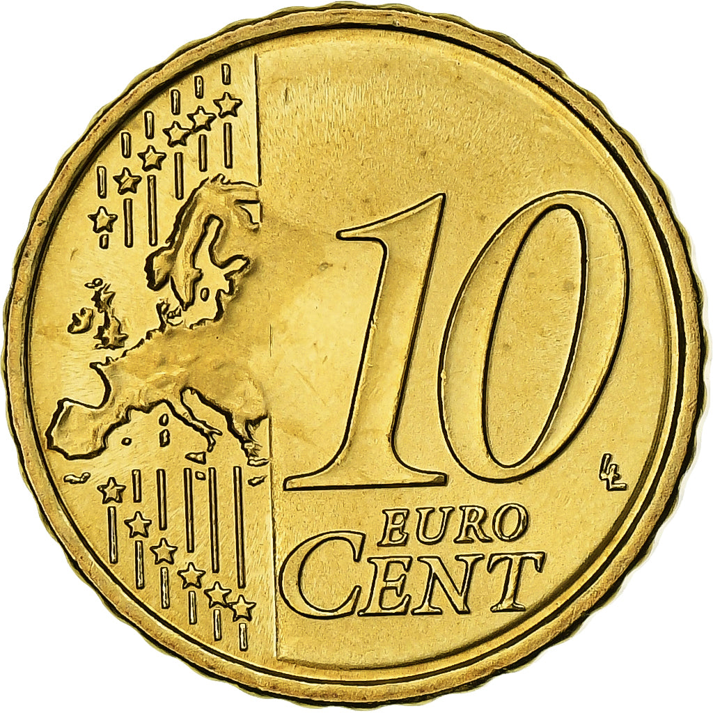 Lituanie, 10 Centimes, 2015, Vilnius, Or nordique, SPL