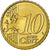 Lituania, 10 Centimes, 2015, Vilnius, Nordic gold, SC