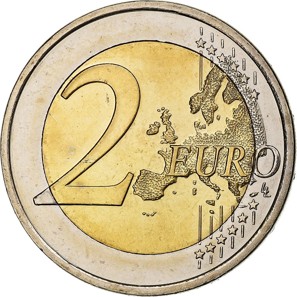 Słowenia, 2 Euro, 2007, Vantaa, Bimetaliczny, MS(63)