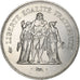 France, 50 Francs, 1974, Pessac, Silver, AU(55-58)