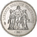 France, 50 Francs, 1976, Pessac, Silver, AU(55-58)