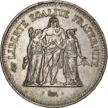 France, 50 Francs, 1978, Pessac, Silver, MS(60-62)