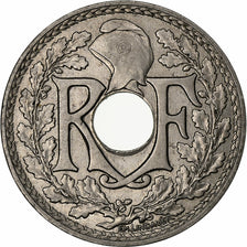 France, 25 Centimes, Lindauer, 1914, Paris, Nickel, MS(63)