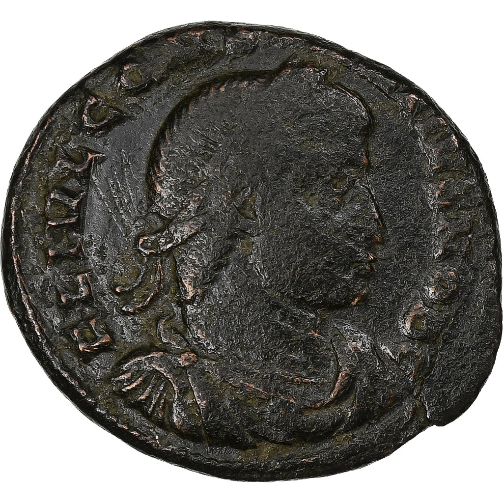 Constantius II, Follis, 333-335, Constantinople, Bronce, BC+, RIC:82