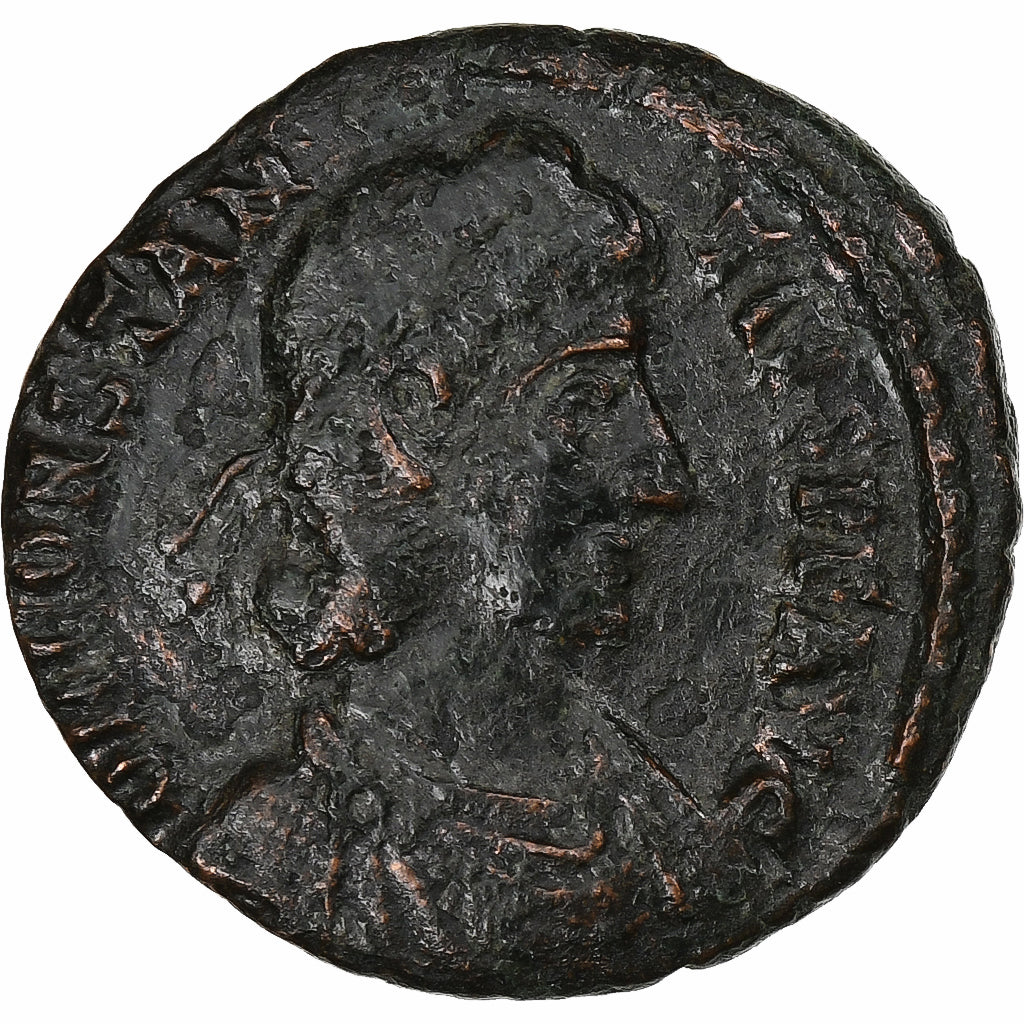 Constantius II, Follis, 351-355, Sirmium, Bronze, S, RIC:52