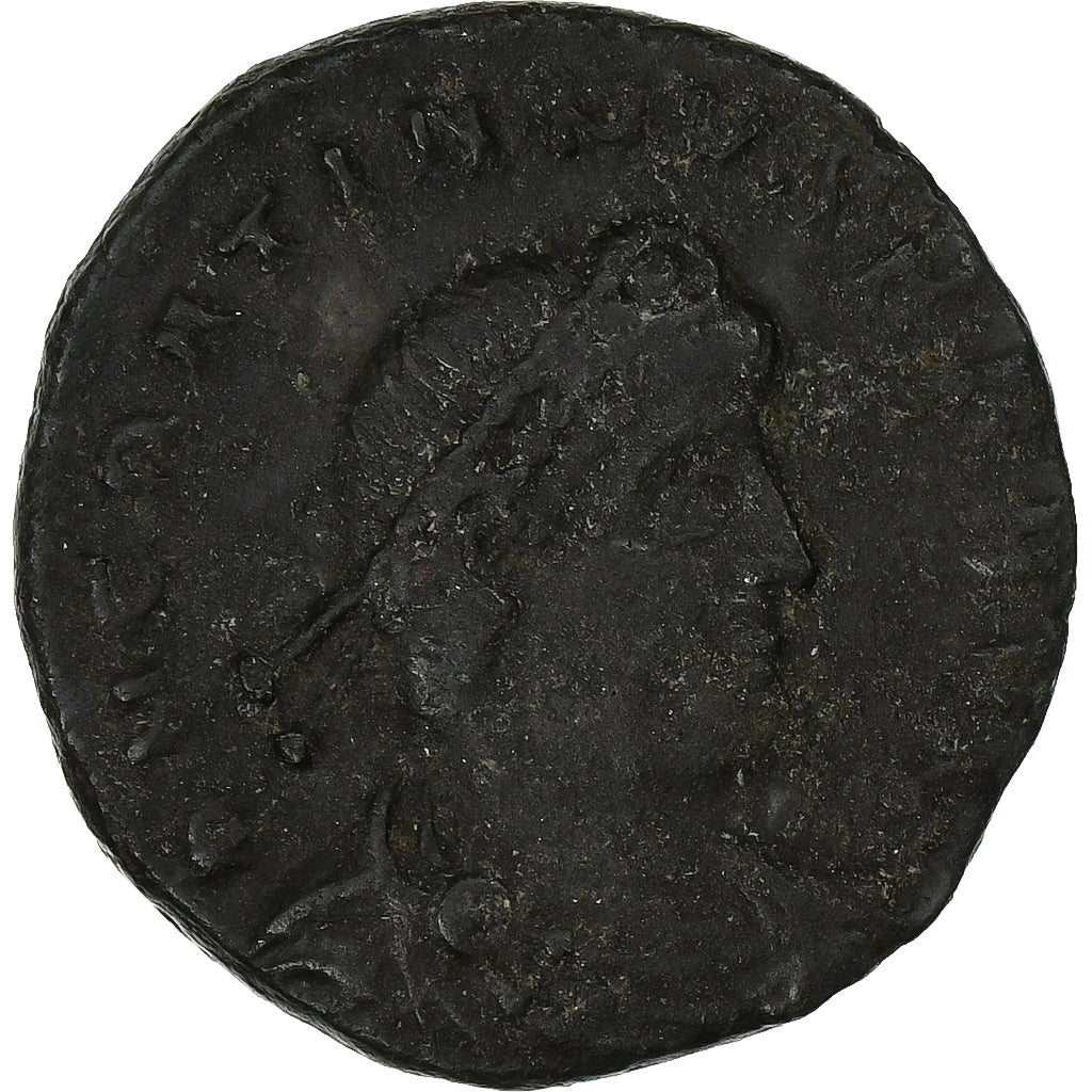 Gratian, Follis, 367-375, Siscia, Bronce, BC+, RIC:14c