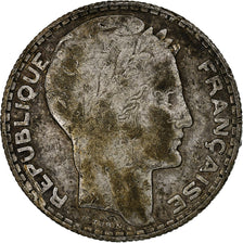 Francia, 10 Francs, Turin, 1932, Paris, Plata, BC+