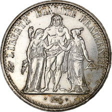 France, 10 Francs, Hercule, 1967, Paris, Silver, AU(55-58)