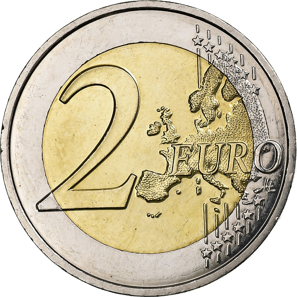 Francja, 2 Euro, fête de la musique, 2011, Pessac, Bimetaliczny, MS(60-62)