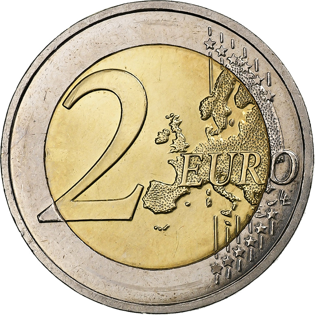 Frankreich, 2 Euro, 10 ans de l'euro, 2012, Pessac, Bi-Metallic, UNZ