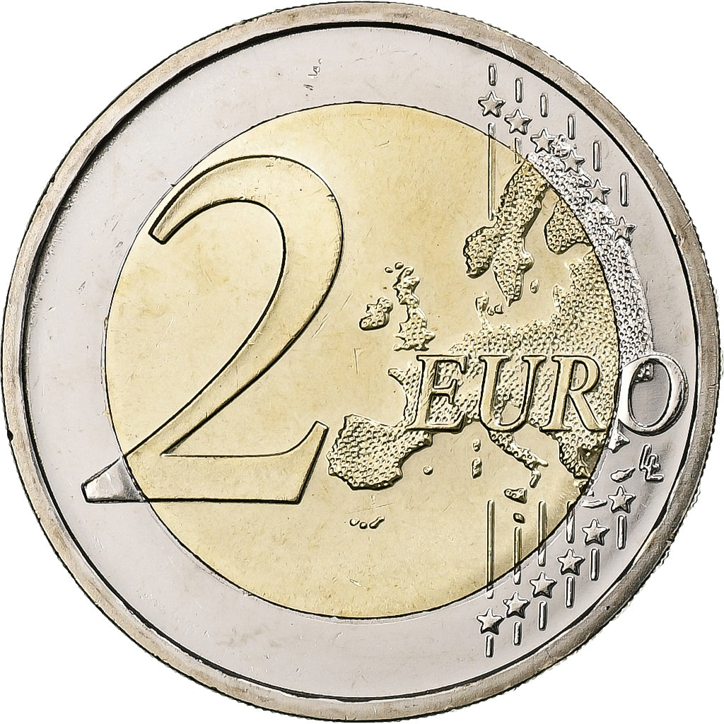 Germany, 2 Euro, Rheinland-Pfalz, 2017, Stuttgart, Bi-Metallic, MS(63)