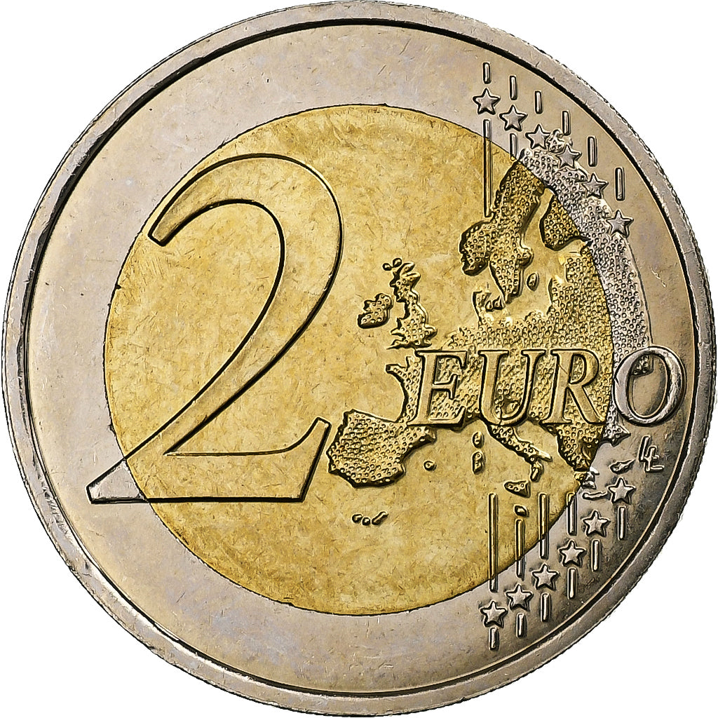 Luxemburgo, 2 Euro, Palais grand-ducal, 2007, Pessac, Bimetálico, MS(63)