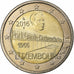 Luxemburgo, 2 Euro, Grand Duchess Charlotte Bridge, 2016, Pessac, Bimetálico
