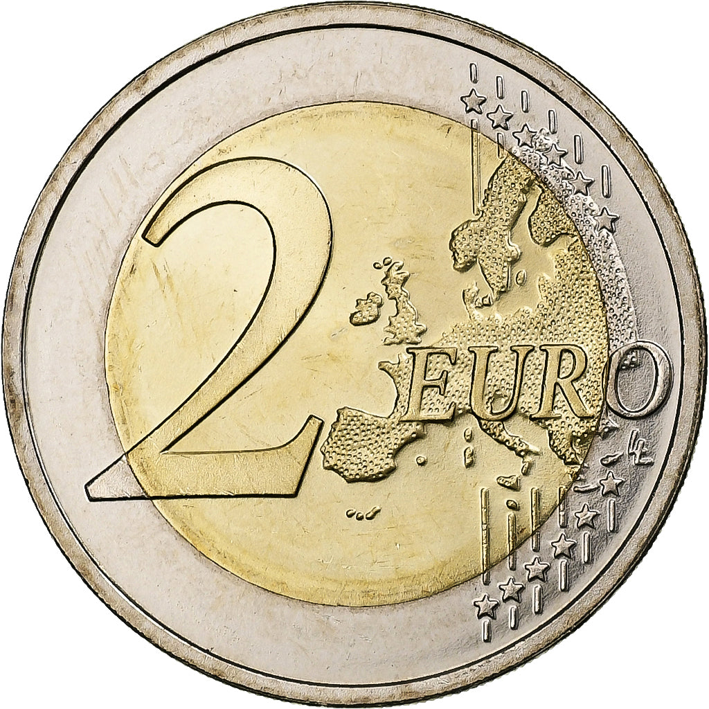 Estónia, 2 Euro, Paul Keres, 2016, Vantaa, Bimetálico, MS(63)