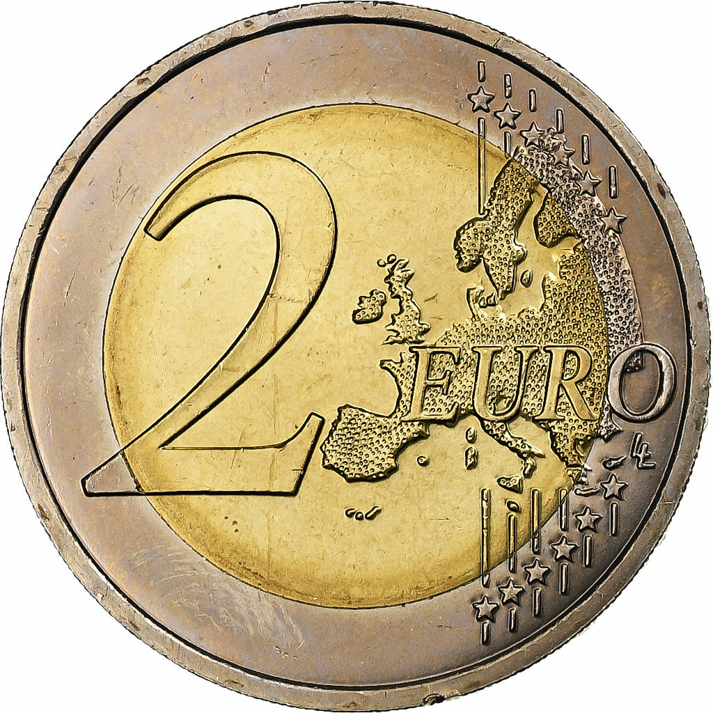 Monaco, 2 Euro, Albert II, 2009, Pessac, Bi-Metallic, UNC-
