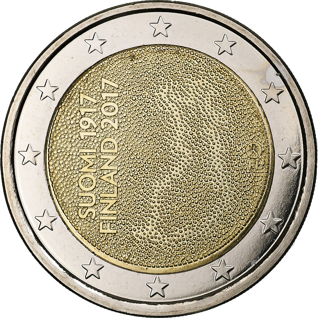 Finlandia, 2 Euro, Independence, 2017, Vantaa, Bi-metallico, SPL