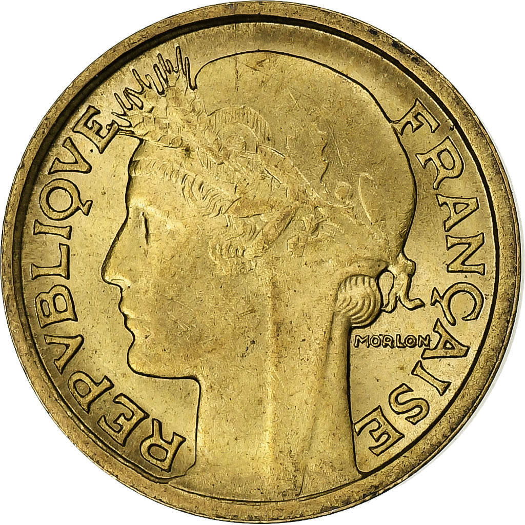 France, 50 Centimes, Morlon, 1940, Paris, Cupro-Aluminium, AU(55-58)