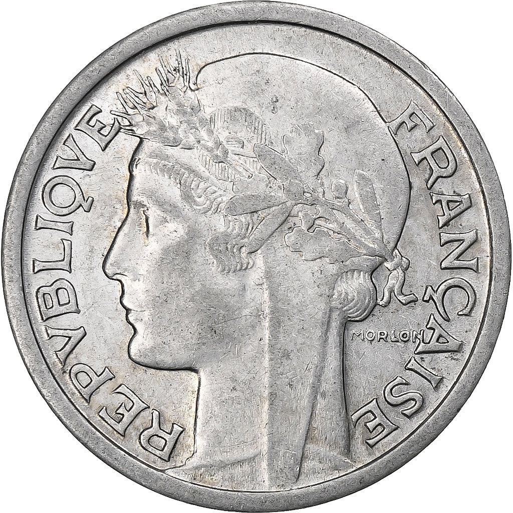 França, Franc, Morlon, 1945, Castelsarrasin, Alumínio, EF(40-45)