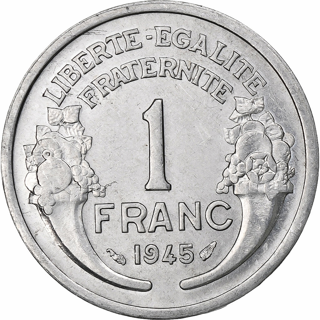 France, Franc, Morlon, 1945, Paris, Aluminium, SUP