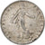 Frankreich, 50 Centimes, Semeuse, 1916, Paris, Silber, SS