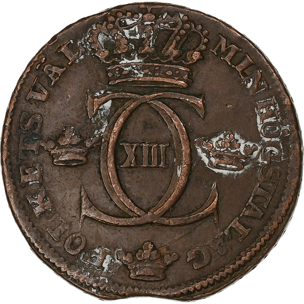 Sweden, Carl XIII, 1/2 Skilling, 1817, Copper, EF(40-45)