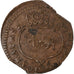 Venezuela, Caracas, 1/4 Réal, 1818, Copper, VF(20-25)