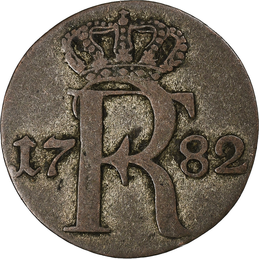 Prussia, Friedrich II, 1/24 Thaler, 1782, Berlin, Billon, VF(20-25)