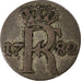 Prussia, Friedrich II, 1/24 Thaler, 1782, Berlin, Billon, VF(20-25)
